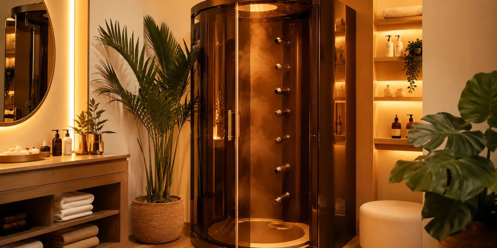 Douche autobronzante à Roanne, bronzage sans UV